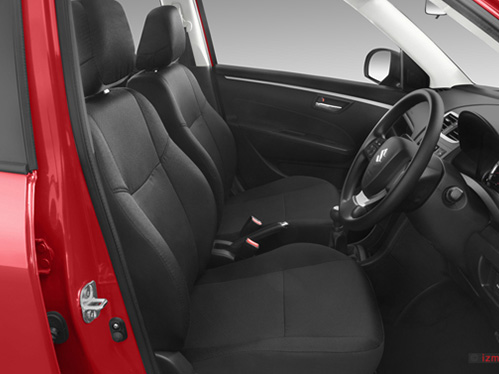 Marutisuzuki_swift_frontseat